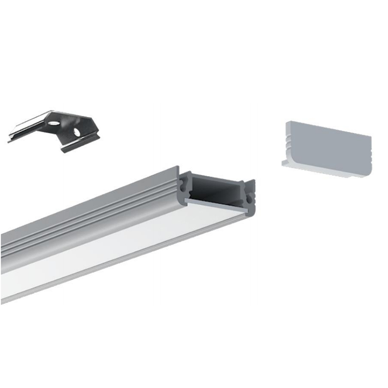 LED Tape Aluminum Channel For 12mm Addressable LED Strip Light
